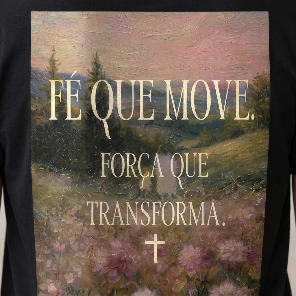 Move By Faith – Oversized Tee